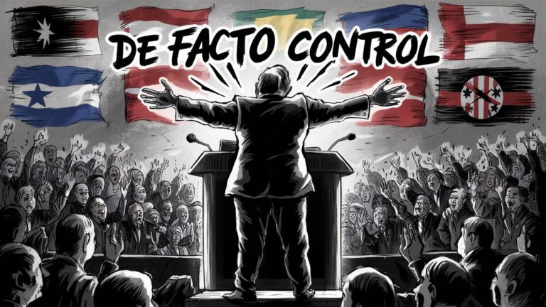 De facto control