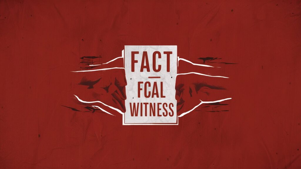 what is a fact witness