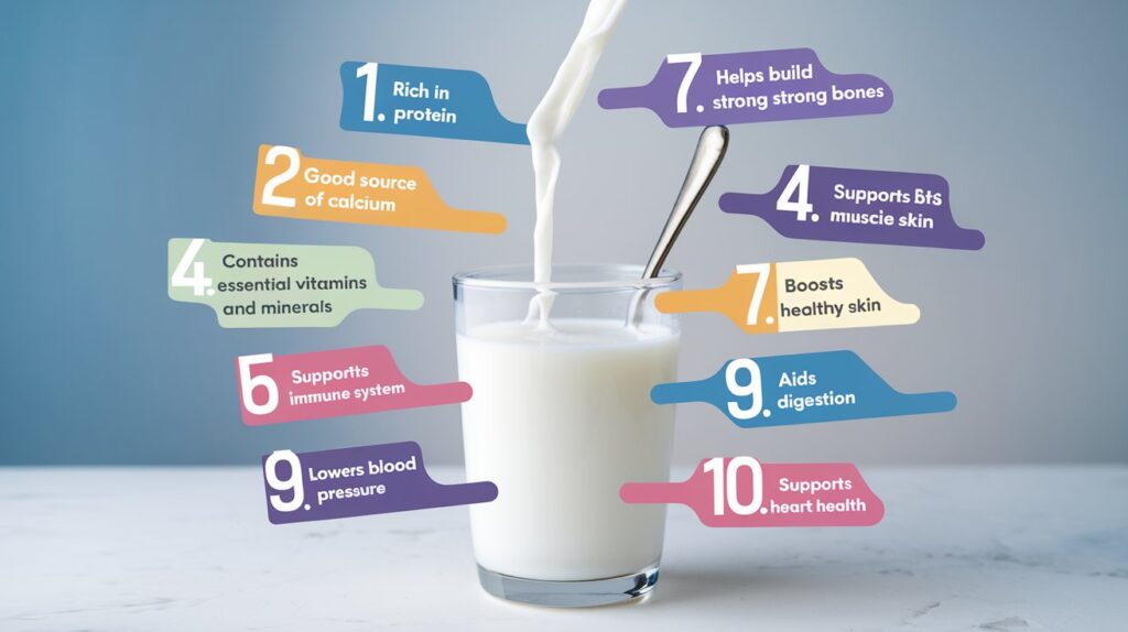 10 benefits of milk