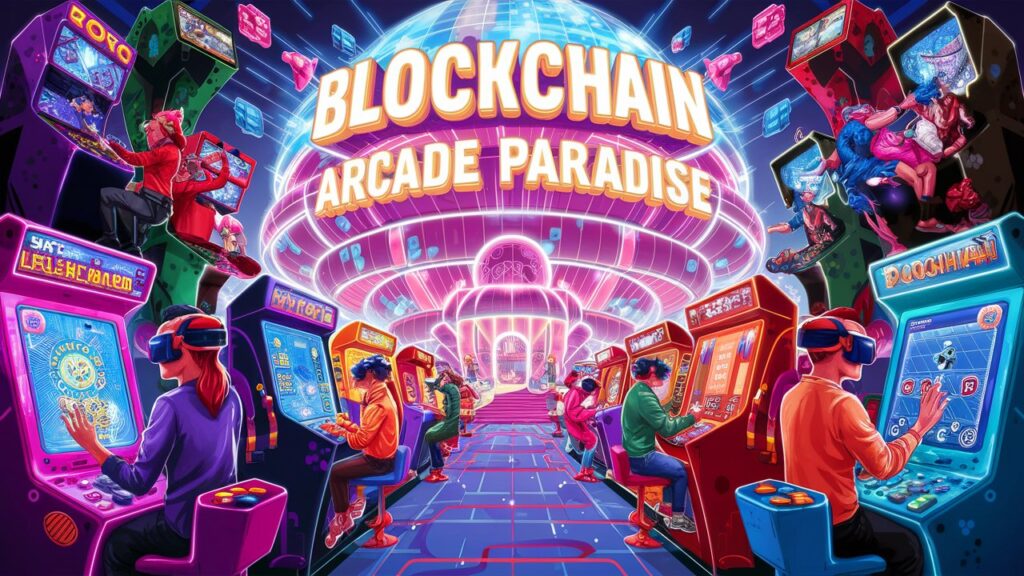 How to play blockchain arcade paradise